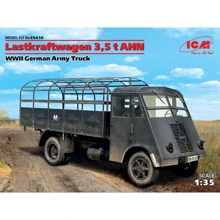 Грузовой автомобиль германской армии II MB Lastkraftwagen 3,5 t AHN Lastkraftwagen 3,5 t AHN, WWII German Army Truck(ICM35416): Производитель ICM