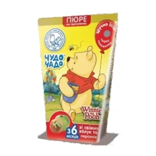 Пюре Чудо-чадо Яблоко-персик с сахаром, 130 г: Вид Фруктовое