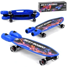 Скейтборд Best Board с музыкой и дымом 60х45мм (S-00605): Тип скейтборд