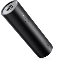 Внешний аккумулятор ANKER Power Bank PowerCore Ultra-Compact 5000mAh Black (A1109G11): Количество USB 1