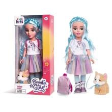 Кукла Kids Hits Beauty Star Artsy с питомцем и рюкзаком 46 см (KH33/004): Возраст от 5 лет