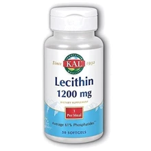KAL Lecithin 1200 mg Лецитин 50 капсул: Тип Лецитин