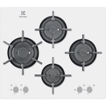 Варочная поверхность газовая Electrolux EGT96647LW: Расположение панели спереди по бокам
