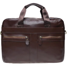 Чоловіча конференц-сумка Borsa Leather коричнева (K11120-brown): Стать Чоловік