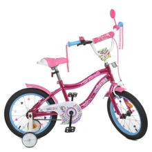 Велосипед детский Profi Unicorn 18" малиновый (Y18242S): Тип 2х колесный велосипед