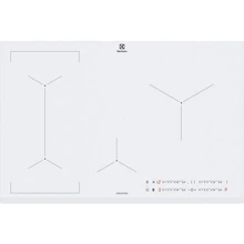 Варочная поверхность электрическая Electrolux EIV83443BW: Размеры для встраивания 44x750x490 мм