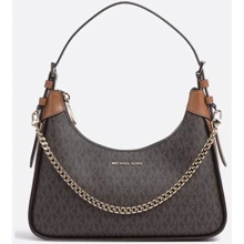 Женская сумка хобо Michael Kors WILMA MD EW POUCHETTE темно-коричневая (32R3G3WN6B252): Пол Женский