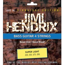 Струна для гитар Струны для бас-гитары Jimi Hendrix 1201 SL: Тип Комплект струн