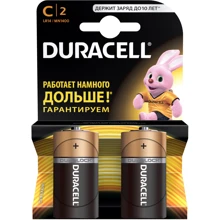 Батарейки Duracell Basic C алкалінові 1.5V LR14 2шт. (5000394052529): undefined undefined