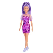 Кукла Barbie Модница в фиолетовых оттенках (HBV12): Возраст от 3 лет