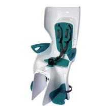Bellelli Summer Standart B-fix до 22кг, белое с бирюзовой подкладкой (SAD-34-11): Анатомическая выемка Есть