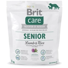 Сухой корм Brit Care Senior Lamb & Rice для пожилых собак всех пород 1 кг (8595602510023): Тип Сухой корм