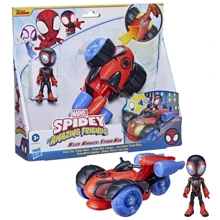 Транспортное средство SPD Hasbro Человека-паука серии Спайдер-Верс (F4531 SAF GLOW TECH TECHNO RACER): Производитель Hasbro
