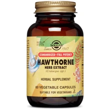 Solgar Hawthorne Herb Extract 60 Veg Caps Экстракт боярышника: Форма выпуска Капсулы