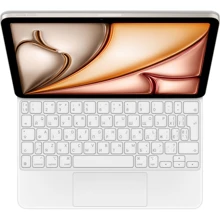 Аксессуар для iPad Apple Magic Keyboard for iPad Pro 11-inch (3rd generation) and iPad Air (5th generation) - White - Ukrainian (MJQJ3UA/A): Цвет белый