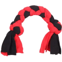 Іграшка для собак Flamingo Womas Fleece Bone With Rope Мотузкова кістка з вузлами розмір L 6х53 см (5400585175486): undefined undefined