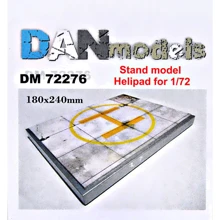 Основа для моделей DAN models Тема: Бетонка. Парковка гелікоптера (180x240 мм): Виробник DAN models
