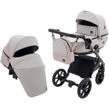 Коляска универсальная 2 в 1 Bair Kiwi Plus ECO BKP-32/33 бежевый / капучино (680898): Тип коляски Универсальная коляска (2-в-1)