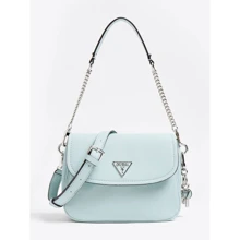 Женская сумка через плечо Guess Destiny Shoulder Bag светло-голубая (HWVY7878200-AQU): Пол Женский