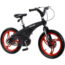 Дитячий велосипед Miqilong GN 16` MQL-GN16-Black: Діаметр коліс, дюймів 16