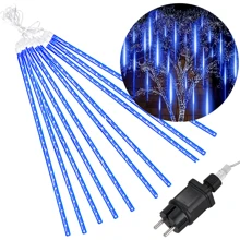 Гирлянда метеоритный дождь Springos 4 м 480 LED CL1210 Blue: Тип Бахрома