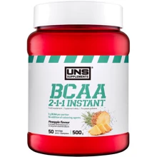 Аминокислота для спорта UNS BCAA 2-1-1 Instant 500 g /50 servings/ Pineapple: Вкус Ананас