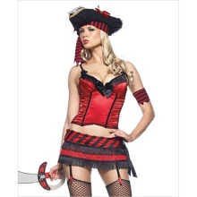 Костюм пиратки Leg Avenue - Scurvy Pirate Costume, XS: Для кого Для женщин
