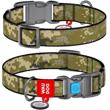 Ошейник для собак нейлоновый WAUDOG Nylon c QR-паспортом XL (283-4026): Производитель WAUDOG