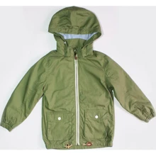 Куртка H&M 1518497 110 см зеленая с капюшоном: Тип Куртки