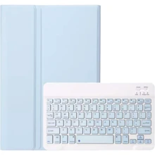 Аксессуар для планшетных ПК BeCover Case Smart Keyboard Light Blue for Samsung X115 Galaxy Tab A9 (712358): Цвет голубой