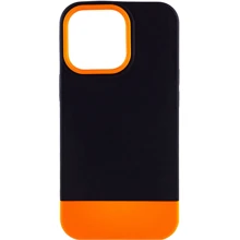 Чехол для iPhone Mobile Case TPU+PC Bichromatic Black / Orange for iPhone 13 Pro: Цвет черный