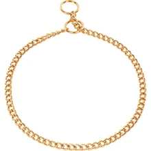 Ошейник для собак Sprenger Collar Round Link круглое звено 1.5 мм позолоченная сталь 50 см (39717): Производитель Sprenger
