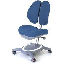 Детское ортопедическое кресло SingBee Dual Back 132 Blue (132-BU): Возраст ребенка От 5-ти лет