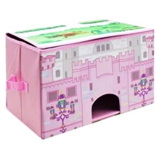 Корзинка для игрушек Mic с ковриком розовая (YJ259210236-1-2): Производитель Mic