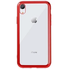 Чехол для iPhone WK Crysden Series Glass Case Red (RPC-002) for iPhone XR: Цвет красный