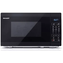 Мікрохвильова піч Sharp YC-MG02E-B: Об'єм, л 20