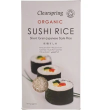 Рис Clearspring для суши органический 500 г (5021554986362): Вид Рис