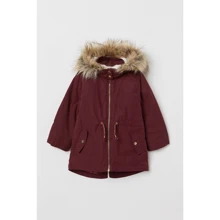 Куртка H&M 912-6277598 92 см бордовая: Пол Девочка