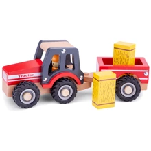 Ігровий набір New Classic Toys Трактор з причепом і двома копицями сіна (11943): Виробник New Classic Toys