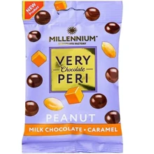 Драже Millennium Peanut Very Peri арахіс у молочному шоколаді з солоною карамеллю 100 г (4820240034261): Вага, г 100
