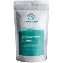 Кофе CARPAT COFFEE Колумбия Супремо молотый 200 г: Вид напитка кофе молотый