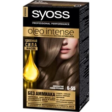 SYOSS Oleo Intense 115 ml Фарба для волосся без аміаку 6-55 Попільний темно-русявий: Стать Для жінок