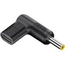 Аксесуар для ноутбуків Acer+Compaq+HP+Fujitsu+Toshiba 19.5V PD USB-C+DC Connector 5.5*2.5 мм (S1033): Виробник China