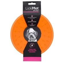 Килимок для повільного живлення LickiMat DOG SPLASH ORANGE (9349785000753): Тип Лизательные коврики