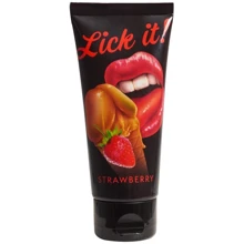 Лубрикант оральный Lick-it Strawberry, 100 мл: Для кого Унисекс