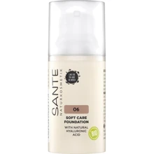 Sante Soft Care Foundation БИО-Основа под макияж с гиалуроновой кислотой №6 Neutral Amber 30ml: Вид База под макияж