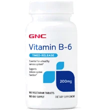 GNC Vitamin B6 200 mg, 100 Tablets: Тип вітамін B