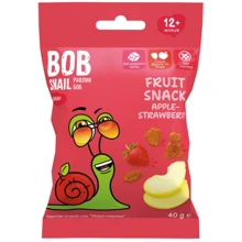Фруктовий снек Улитка Боб Fruit Snack Яблуко-Полуниця 40 г (1740860): Тип Снеки