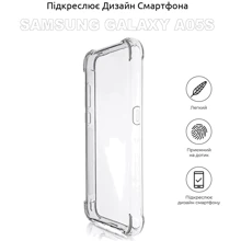 Чохол для телефона BeCover TPU Case Anti-Shock Clear для Samsung A057 Galaxy A05s (710087): Сумісність Samsung A057 Galaxy A05s
