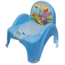 Горшок-кресло музыкальный Tega Safari PO-041 blue: Цвет синий